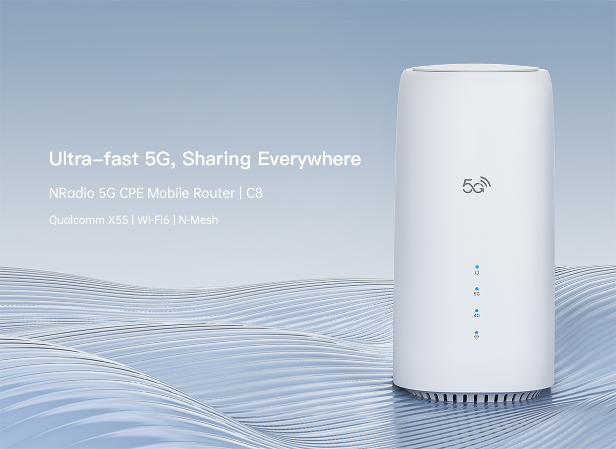 NRadio 5G Whole Home Wi-Fi6 Router|C8